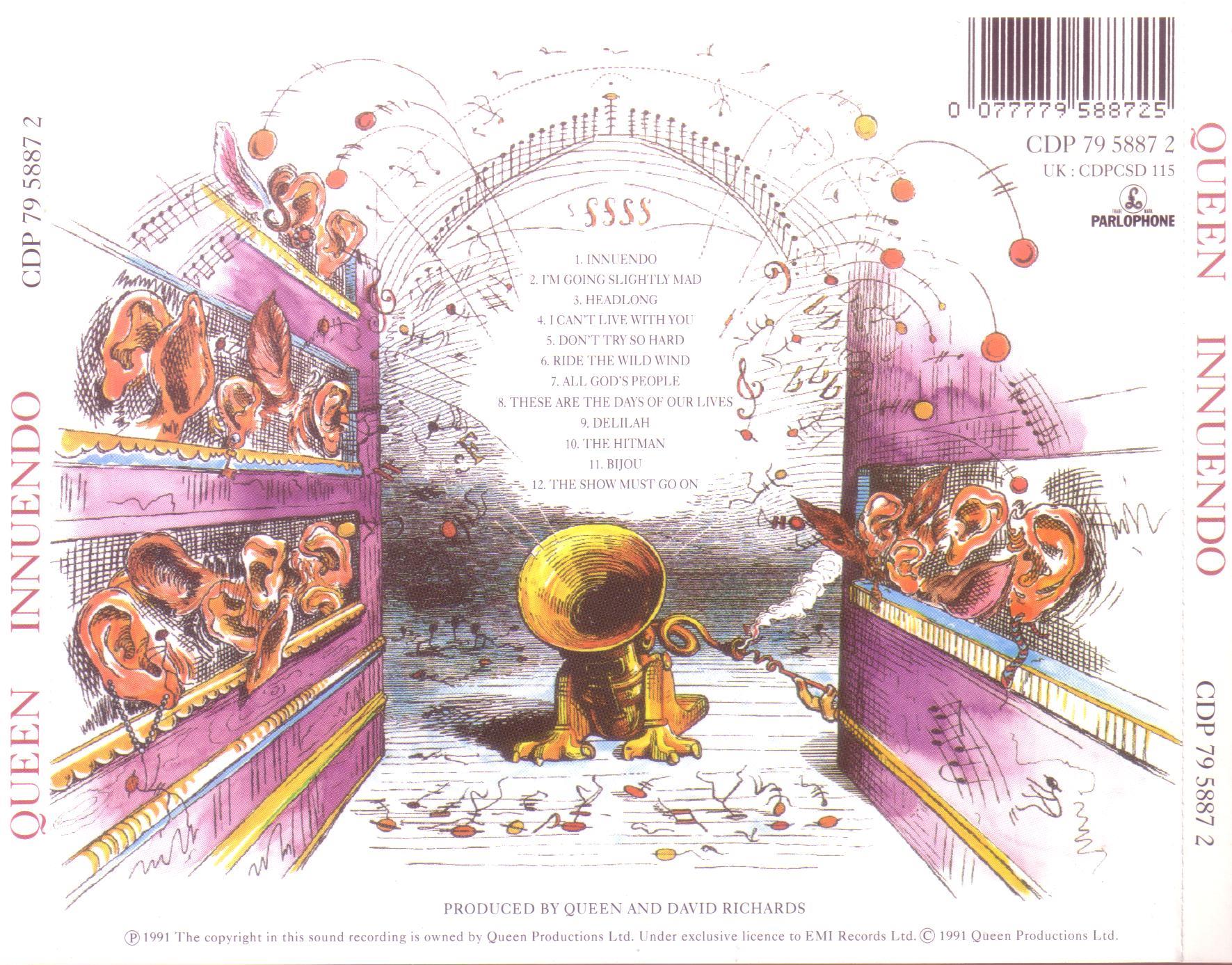 Queen  Innuendo : Back